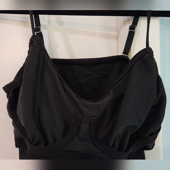 Women's Lands' End Tankini Bathing Suit Set, Size Top M(12), Skirt M(10) - Picture 9 of 16